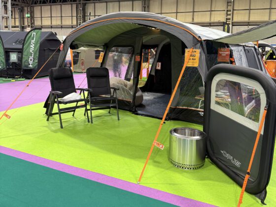 smart tents at the nec